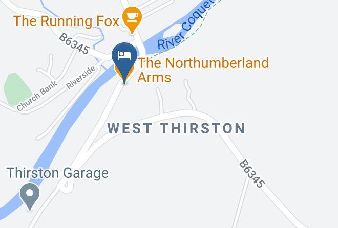 Northumberland - The Northumberland Arms Maps