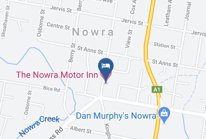 Shoalhaven - The Nowra Motor Inn Maps