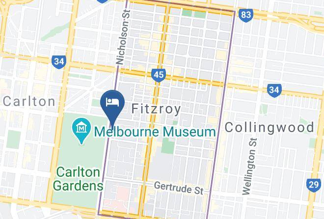Yarra - The Nunnery Accommodation Maps