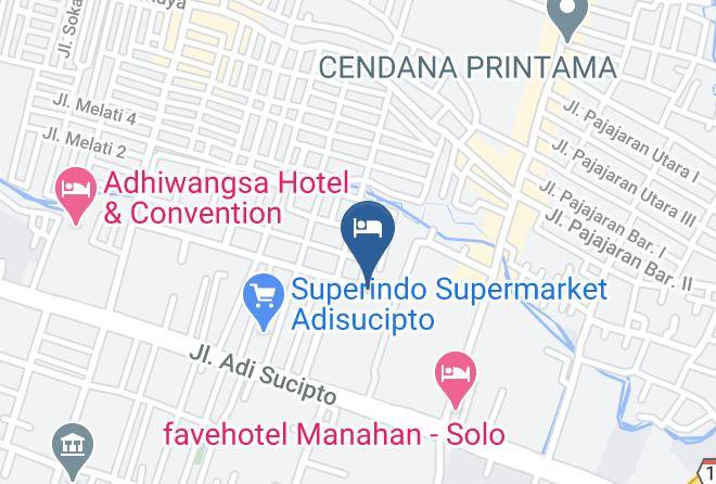 Surakarta - The Nyaman Solo Maps
