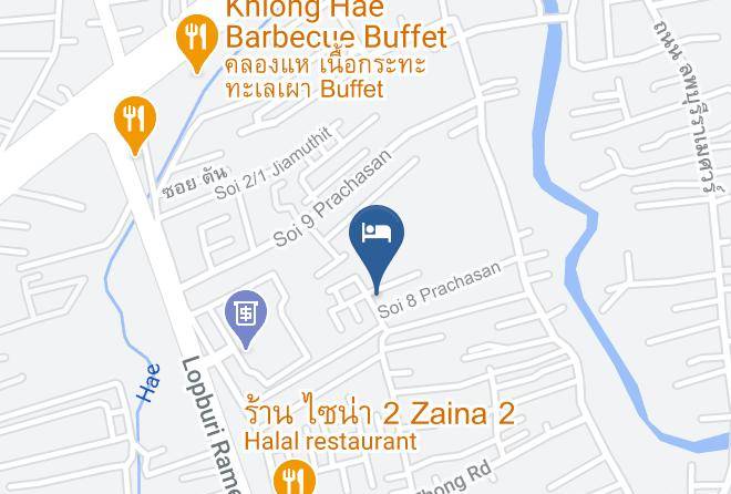 Amphoe Hat Yai - The O2 Resort Maps