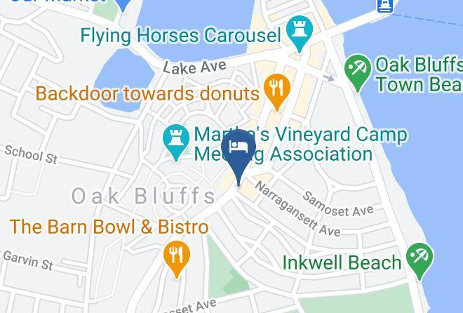 Dukes - The Oak Bluffs Inn Maps