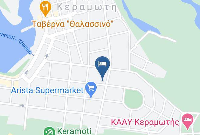 Kavalla - The Oak Hotel Keramoti Maps