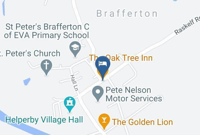 North Yorkshire - The Oak Tree Inn Maps