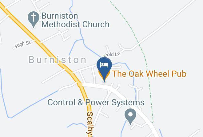 North Yorkshire - The Oak Wheel Pub Maps
