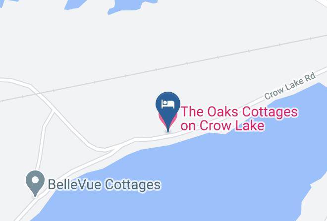Frontenac - The Oaks Cottages On Crow Lake Maps