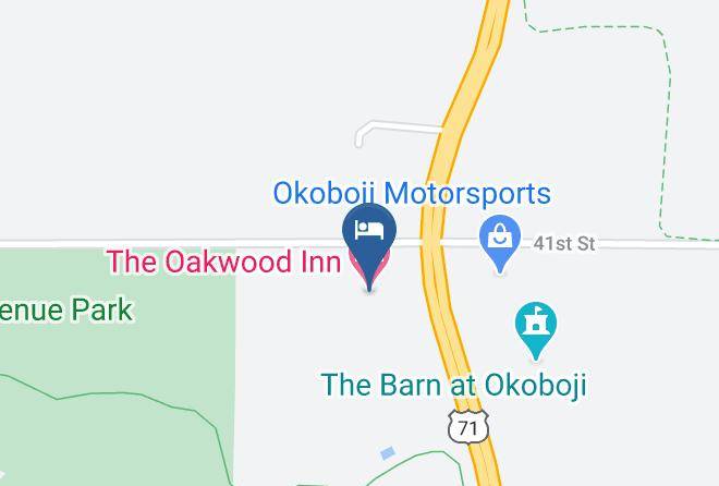 Dickinson - The Oakwood Inn Maps