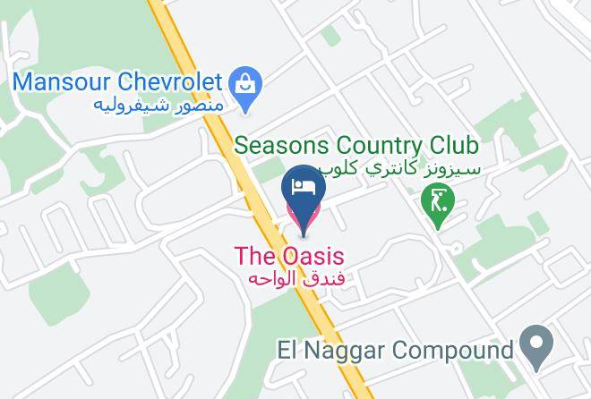 Giza - The Oasis Hotel Maps