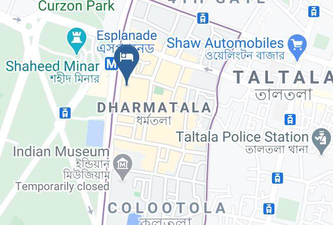 Kolkata - The Oberoi Grand Kolkata Maps