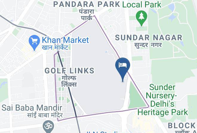 New Delhi - The Oberoi New Delhi Maps