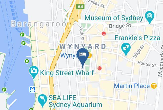 The Occidental Hotel Map