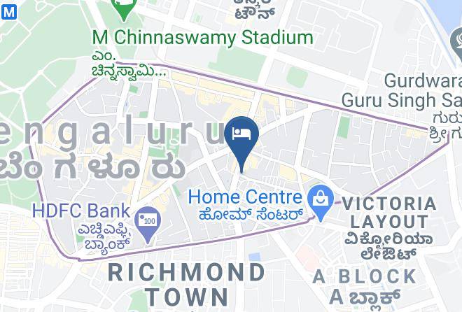 Bengaluru - The Ocea International Hotel Maps