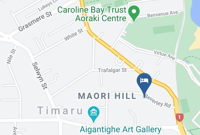 Timaru - The Ocean Breeze Suites Maps