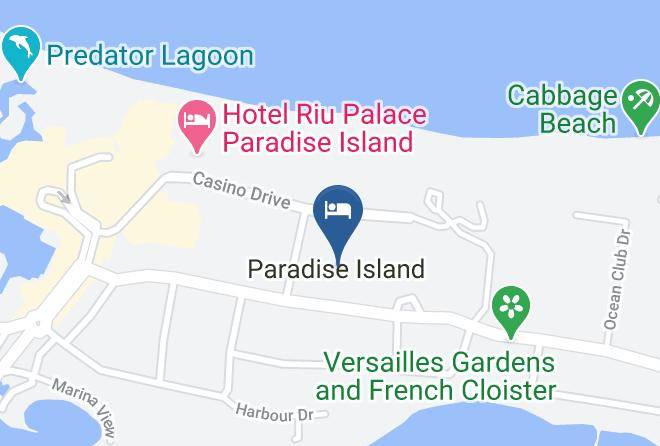 New Providence - The Ocean Club A Four Seasons Resort Bahamas Maps