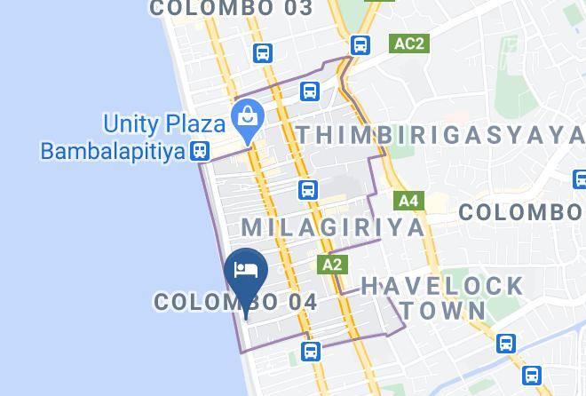 Colombo - The Ocean Colombo Maps