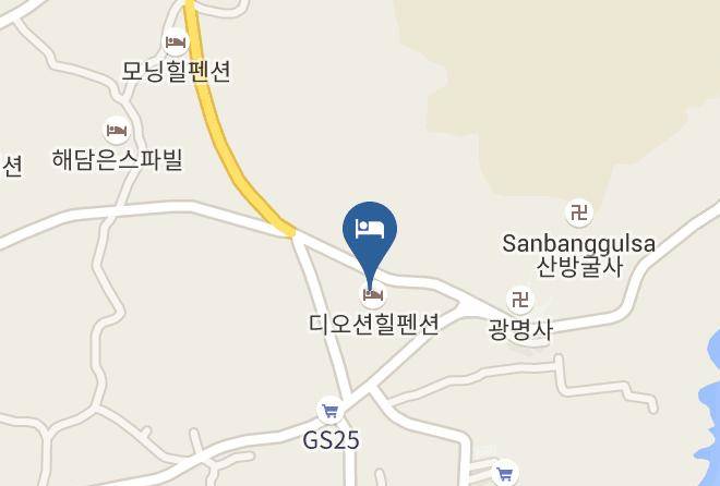 Seogwiposi - The Ocean Hill Stay Maps