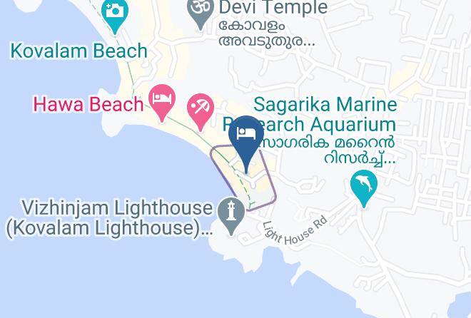 Neyyattinkara - The Ocean Park Beach Resort Maps