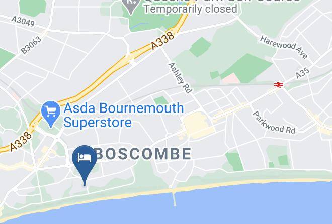 Bournemouth - The Ocean View Hotel Maps