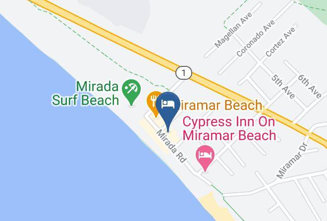 San Mateo - The Oceanfront Hotel Maps