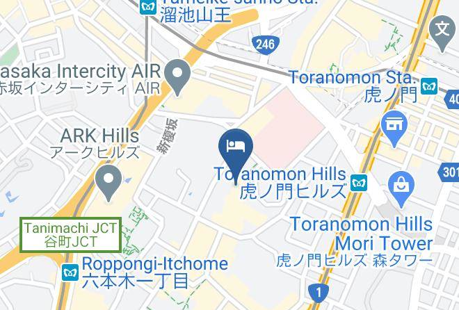 Minato Ward - The Okura Tokyo Heritage Wing Maps