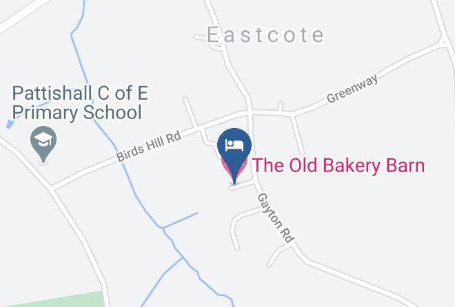 Northants - The Old Bakery Barn Maps