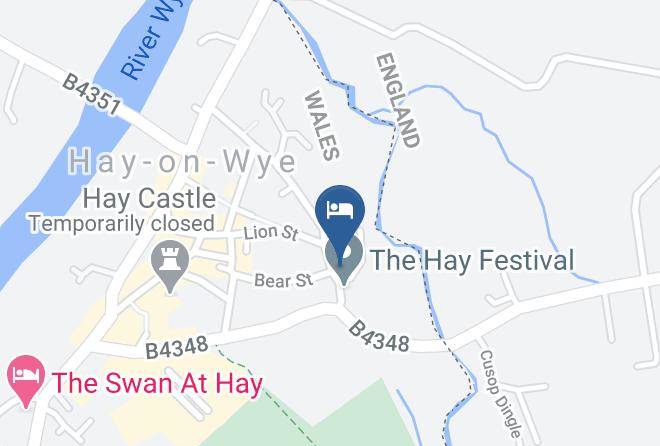 Powys - The Old Black Lion Maps
