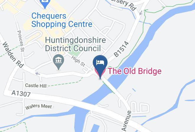 Cambridgeshire - The Old Bridge Hotel Maps