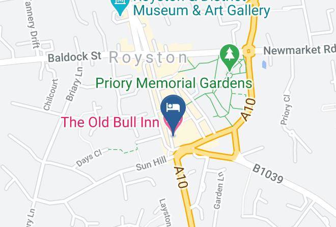 Herts - The Old Bull Inn Hotel Maps