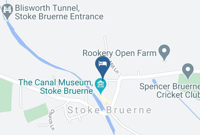 Northants - The Old Chapel Boutique B&b Maps