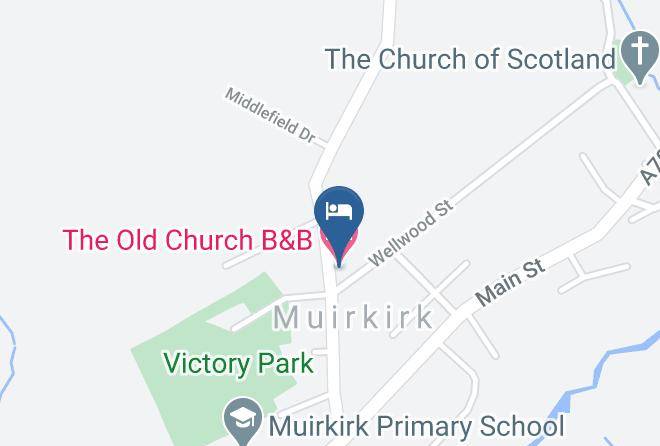 East Ayrshire - The Old Church B&b Maps