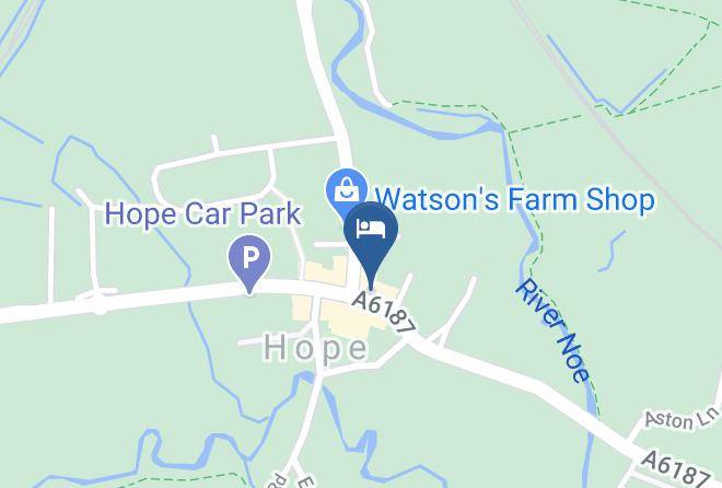 Derbyshire - The Old Hall Hotel Maps
