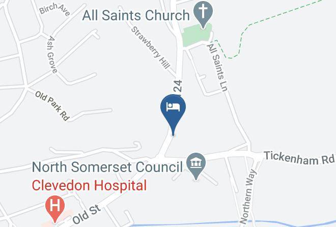 North Somerset - The Old Inn Pub Clevedon Maps