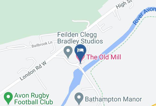 Bath And North East Somerset - The Old Mill Hotel Maps
