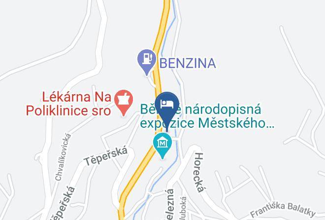 Jablonec Nad Nisou - The Old Mill Hotel Maps