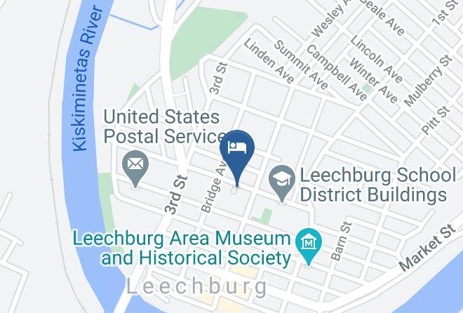 Armstrong - The Old Parsonage Bed And Breakfast Maps