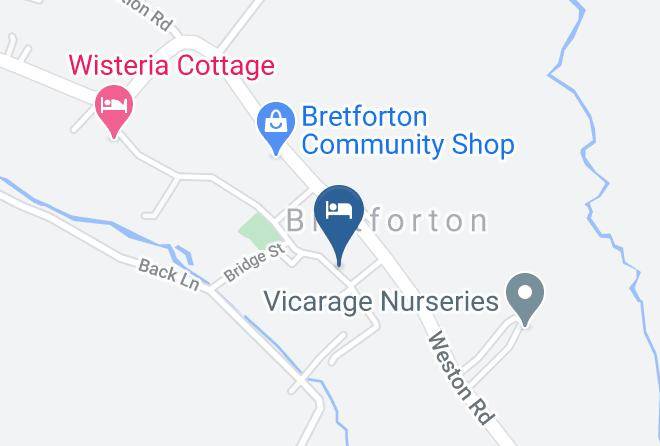 The Old Post Office Bretforton Map