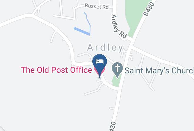Oxon - The Old Post Office Maps