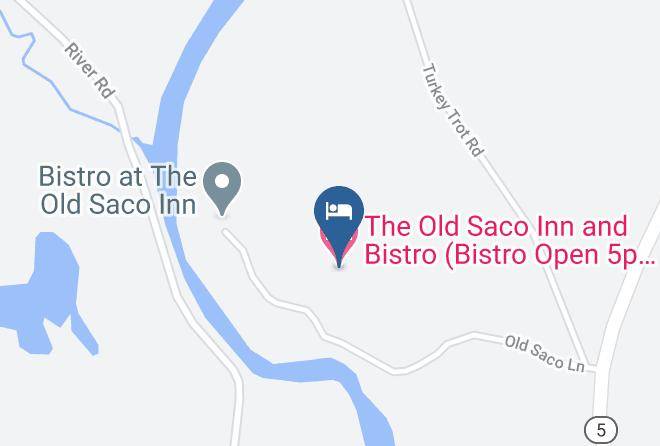 Oxford - The Old Saco Inn And Bistro Maps