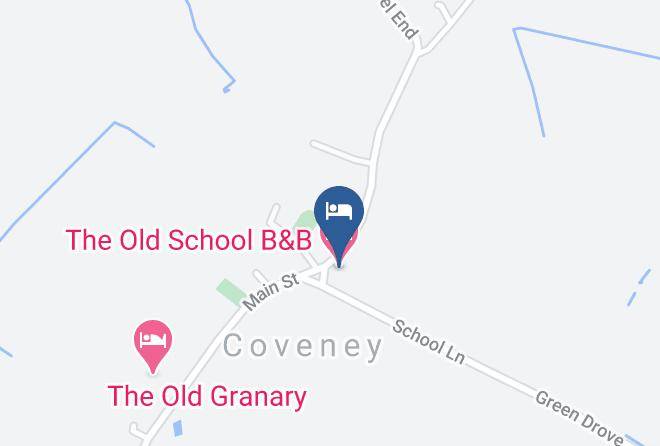 Cambridgeshire - The Old School B&b Maps