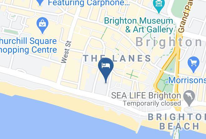 Brighton And Hove - The Old Ship Maps