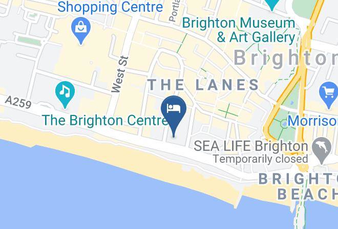 Brighton And Hove - The Old Ship Hotel Maps