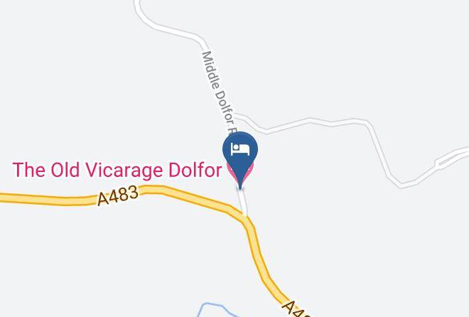Powys - The Old Vicarage Dolfor Maps