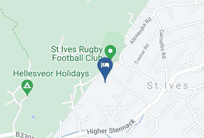 The Old Vicarage Hotel Map