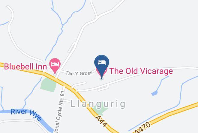 Powys - The Old Vicarage Maps