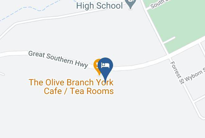 York - The Olive Branch York Wa Maps