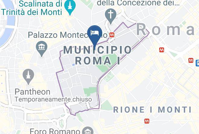 Rome - The One Boutique Hotel & Spa Rome Adults Only Maps