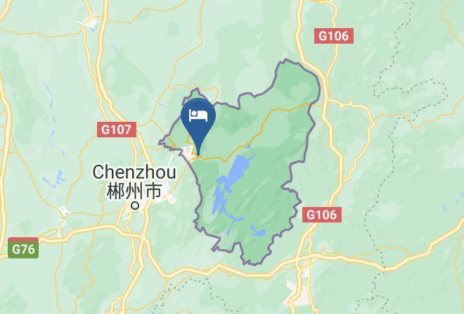 Chenzhou - The One Hotel Resort Dongjiang Lake Maps