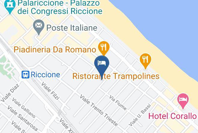 Rimini - The One Hotel Maps