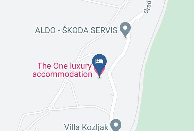 Krsan - The One Luxury Accommodation Maps