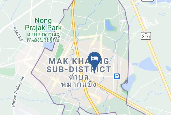 Mueang Udon Thani District - The One Residence Hotel Maps